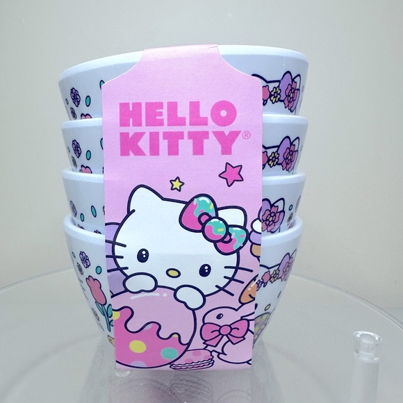 Hello Kitty Easter Plates and matching mini bowls - Picture 4 of 4